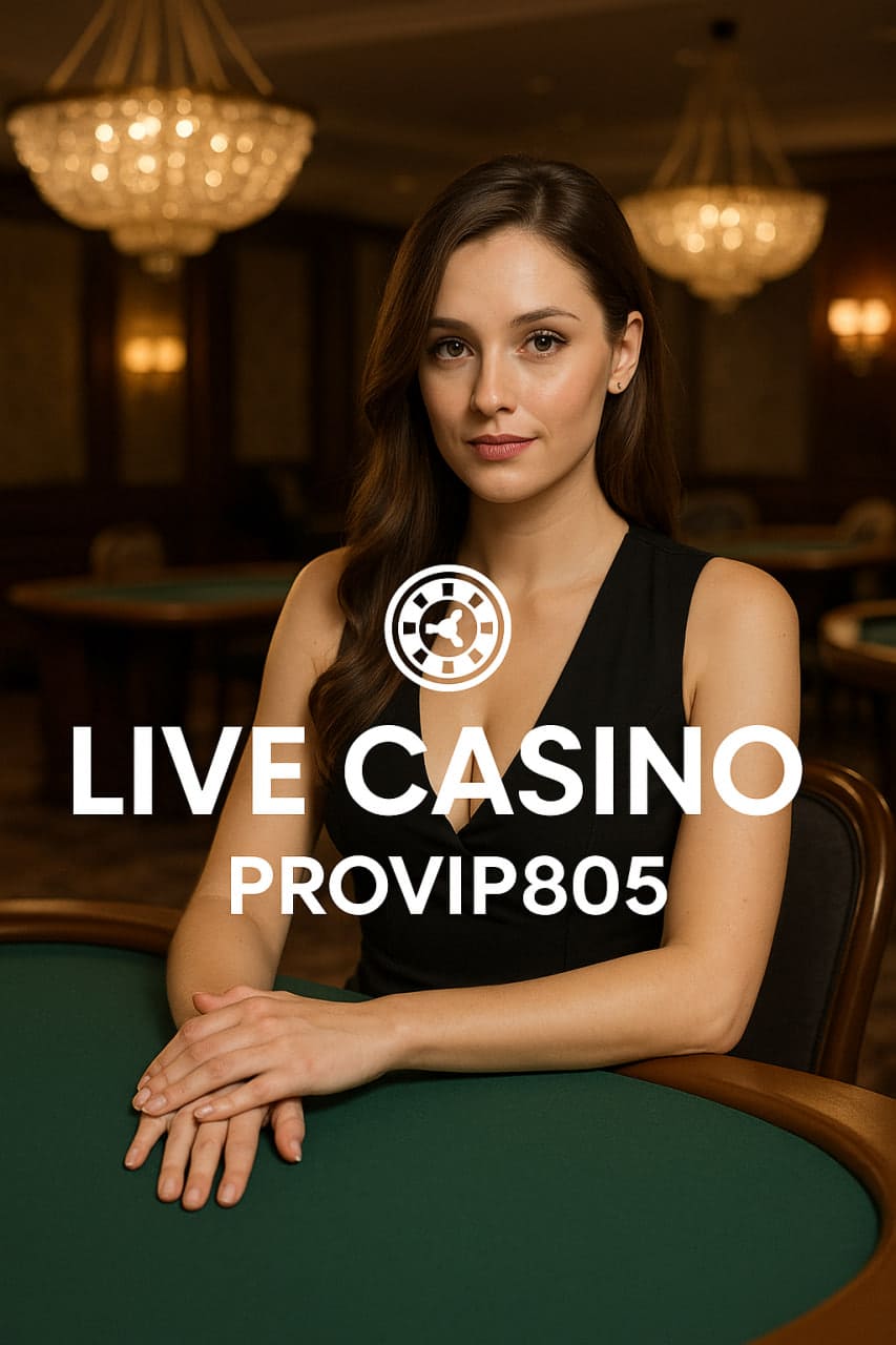 Live Casino PROVIP805 Sensasi Bermain Langsung